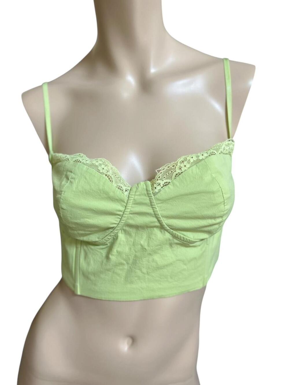 Princess Polly Cropped Corset Bustier Size 8 Fairy Coquette Milkmaid Peasant